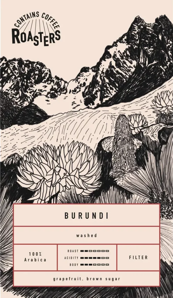 Burundi Filterkaffee - Contains Coffee Roasters